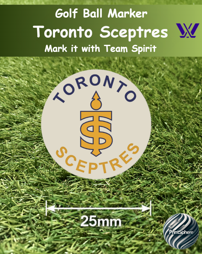 Golf - Golf Ball Marker - PWHL - Toronto Sceptres