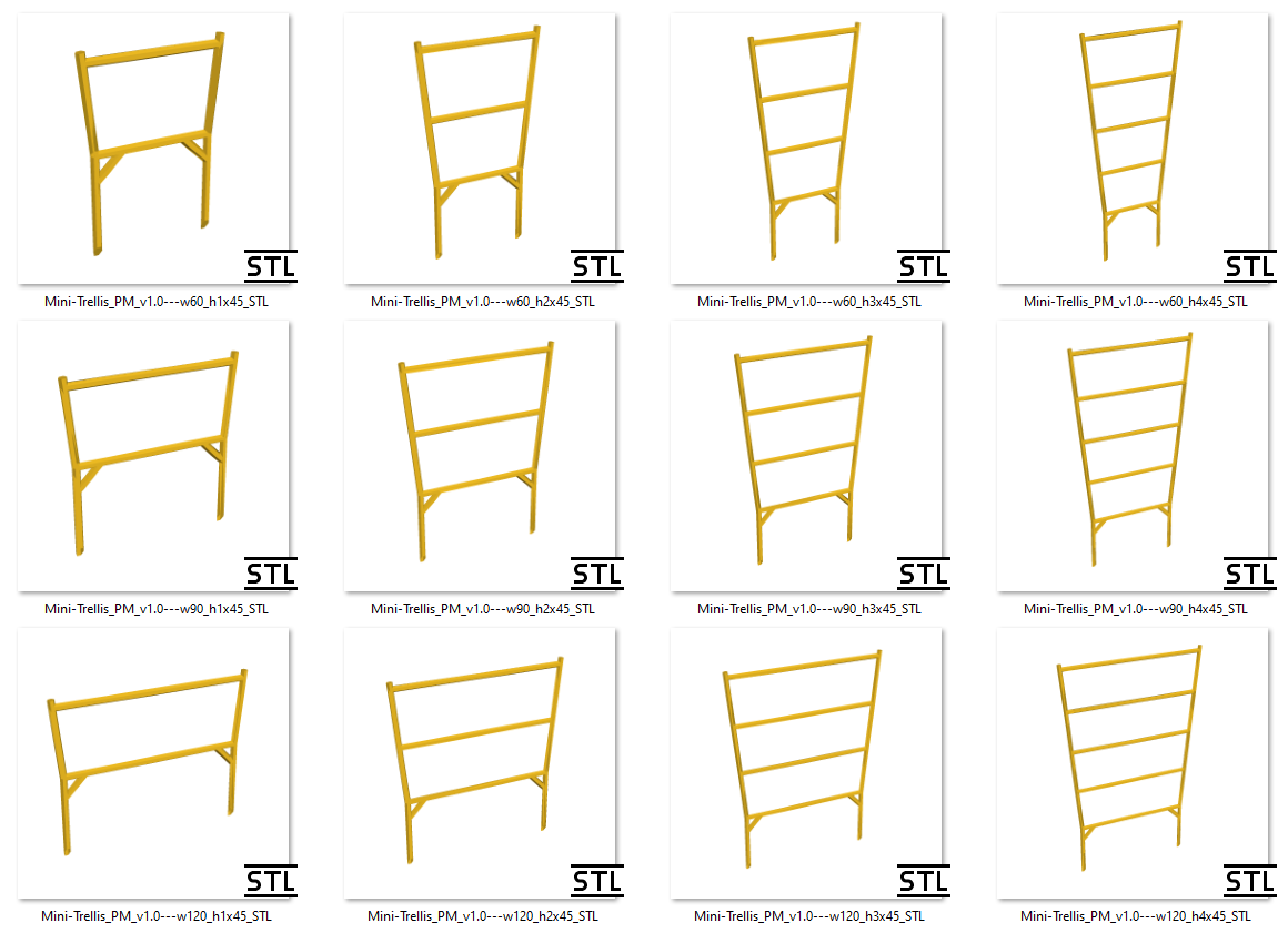Mini-Trellis (parametric) — thumbnail 3