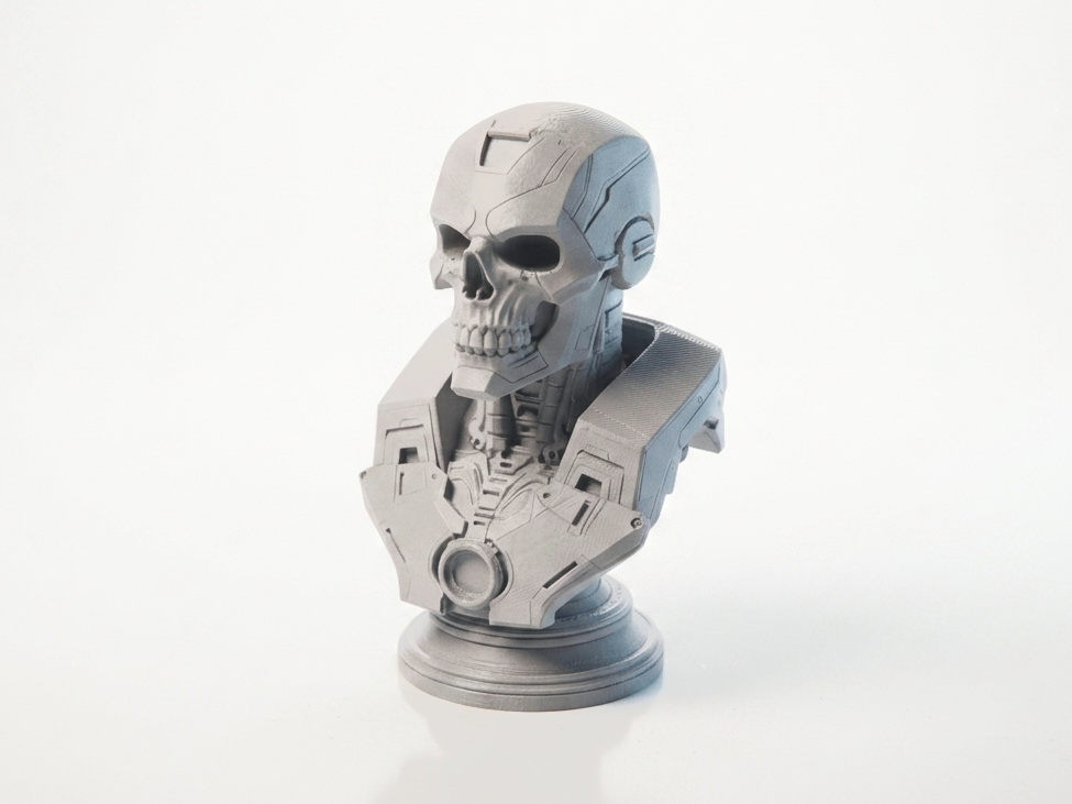 Iron Man Skull Bust Sculpture 3D Printable