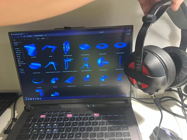 Head(amame) Headphones Individual STLs