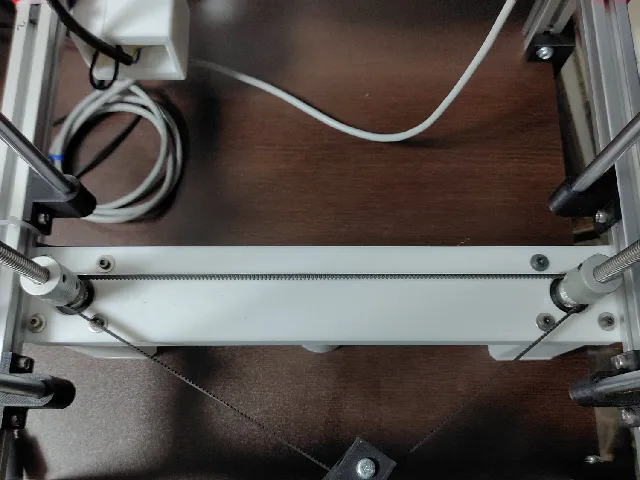 Mounter Plate for Two z-Axis NEMA17 Stepper Motors between 2020 Aluminum Extrusion Profiles