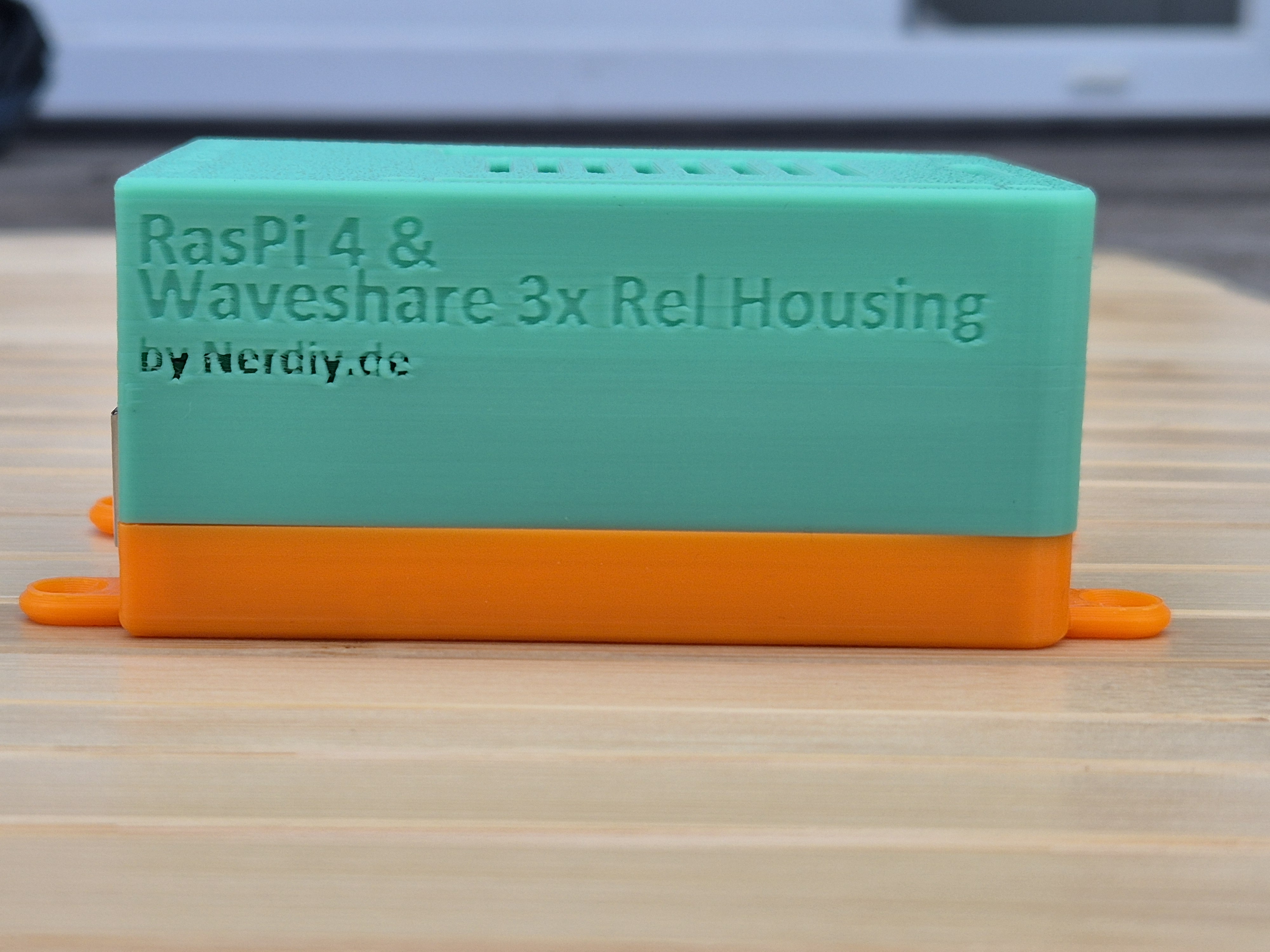 Raspberry Pi 4 - Waveshare 3x Relais HAT Housing by Nerdiy.de — miniatura 6