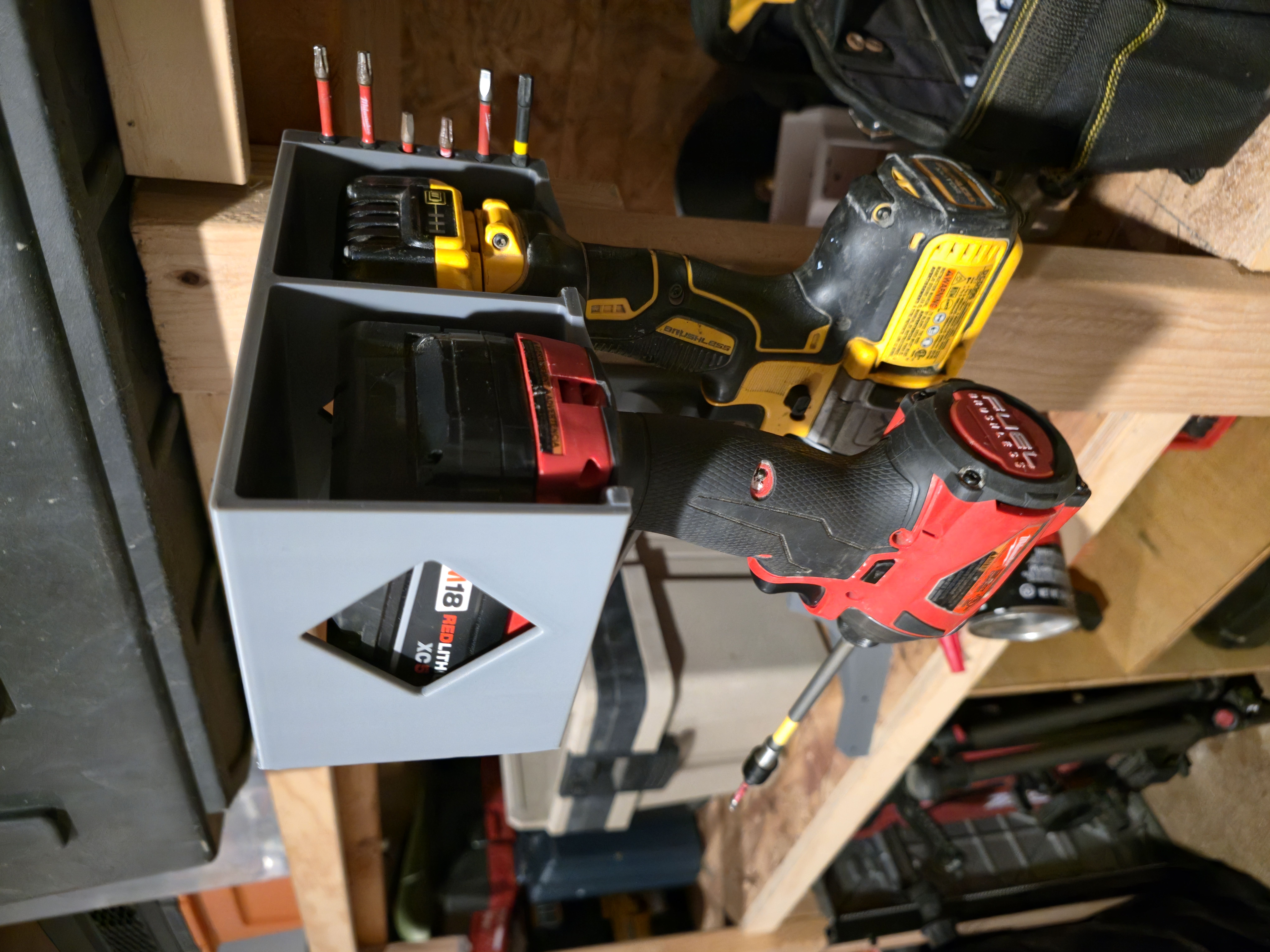 Drill - Tool Hanger Shelf Bracket — miniatura 2