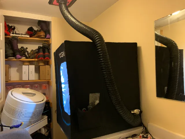 Bathroom Fan to 80mm Tube Adapter – 3D Printer Enclosure Vent