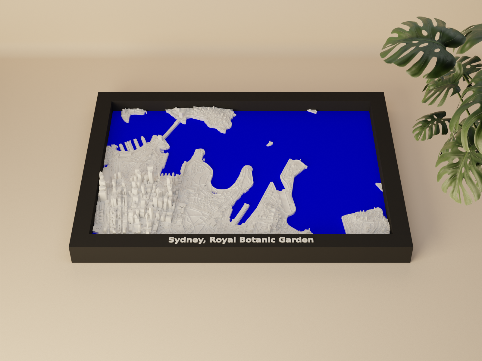 Sydney, Royal Botanic Garden, Australia - 3D Miniature