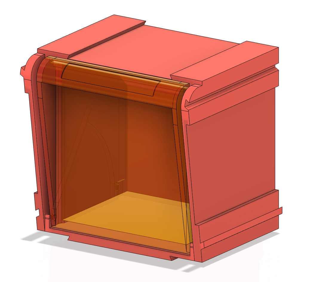 Miniatura 2 do modelo 3D Modular Tilt Bin Box