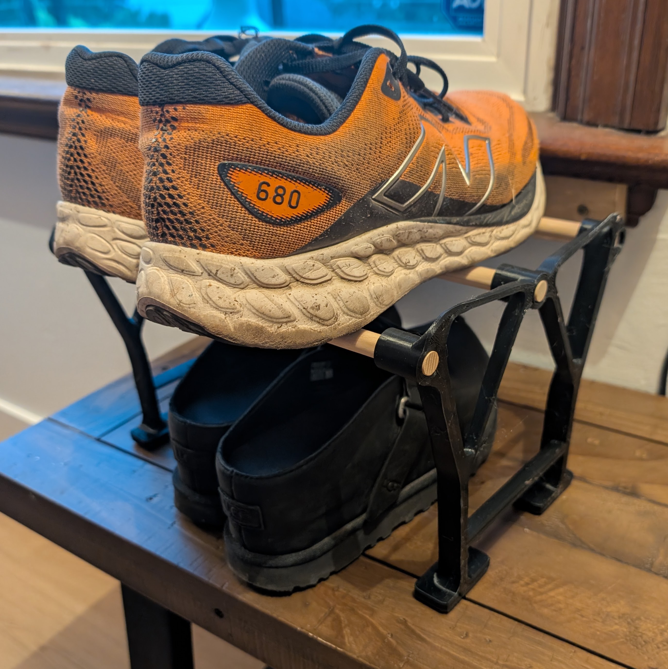 Re-optimized Shoe organizer
