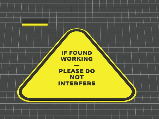 IF FOUND WORKING — PLEASE DO NOT INTERFERE