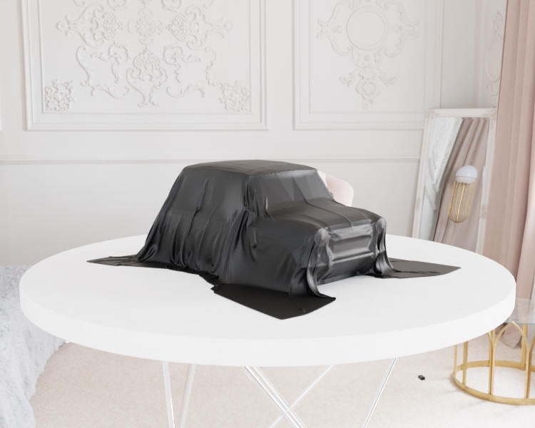 Mini Cooper AU20 3D Printable Model – Classic Car Silhouette STL File