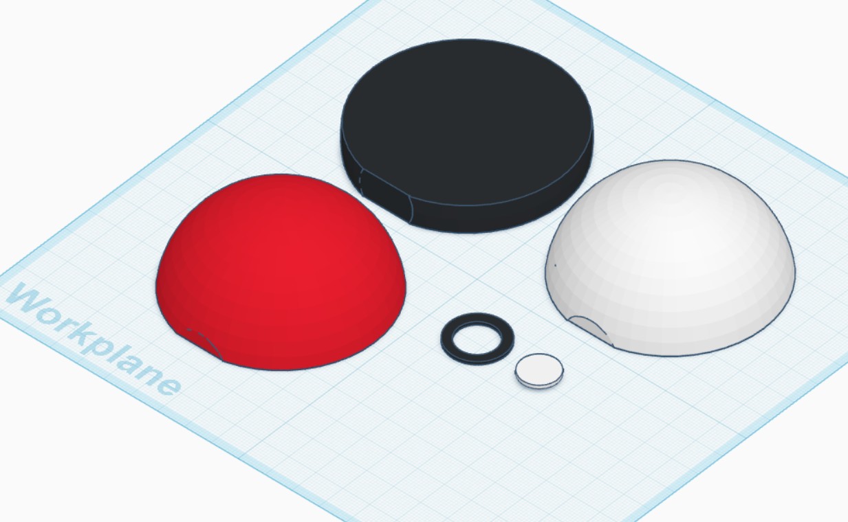 Pokeball (simple model) — miniatura 2