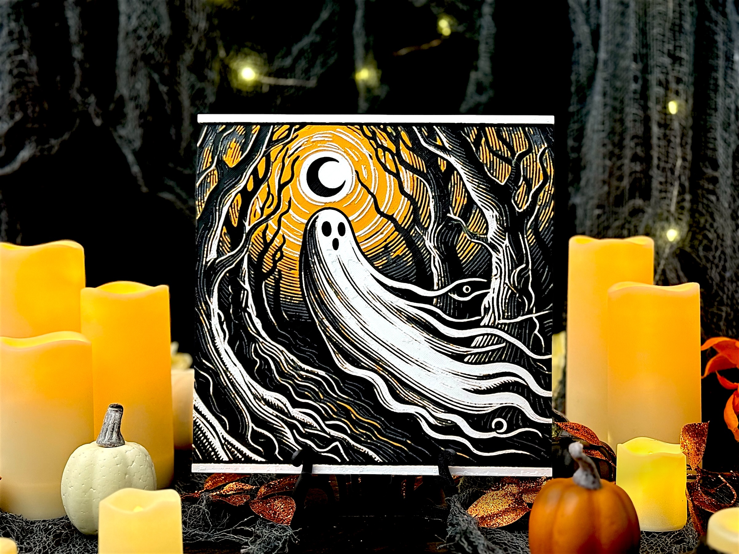 "Midnight Drift" - Halloween Ghost 2 Hueforge