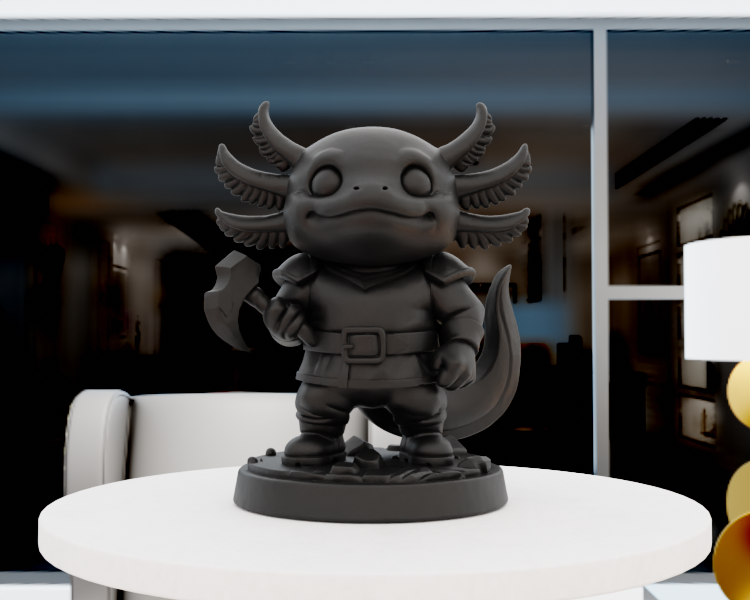 Axolotl with Axe — miniatura 6