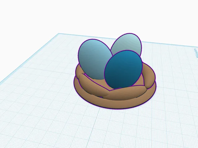 basic egg nest