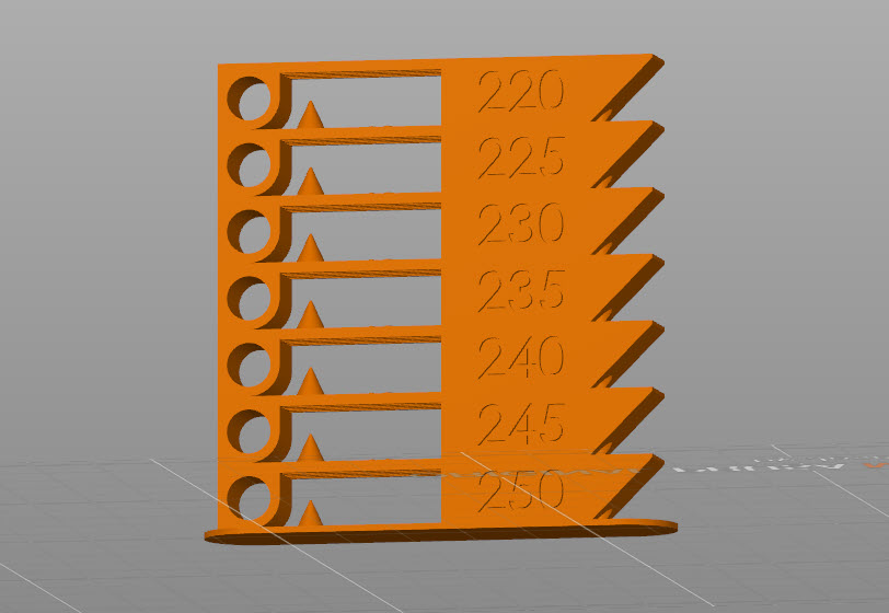 Temp Tower PETG MK4S