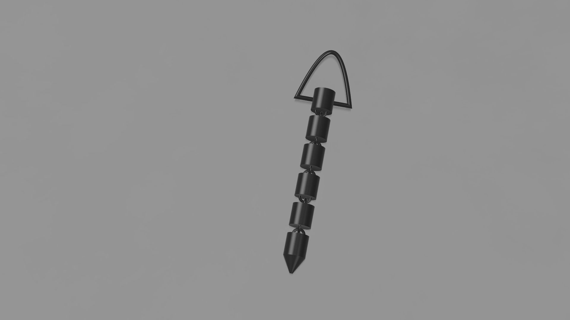 Miniatura 5 do modelo 3D Flexi Arrow Keychain