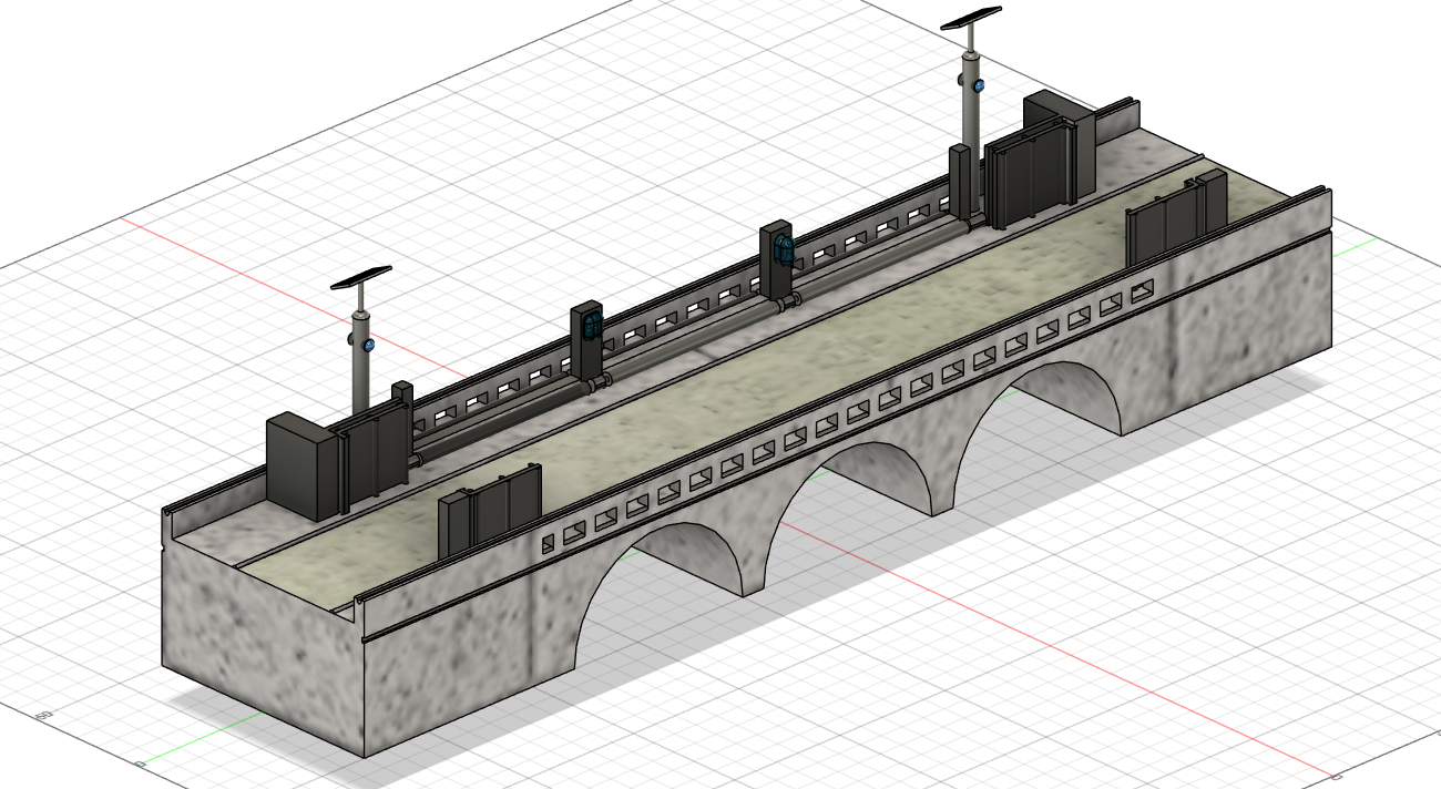 High tech bridge
