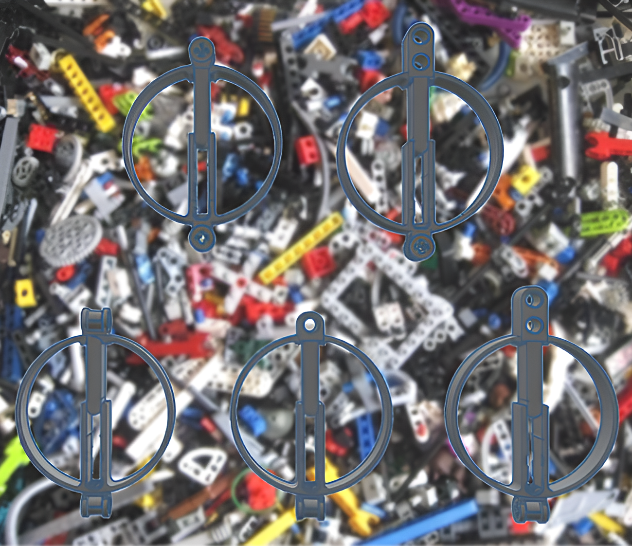 High Articulation Lego Technic Suspension/Shocks