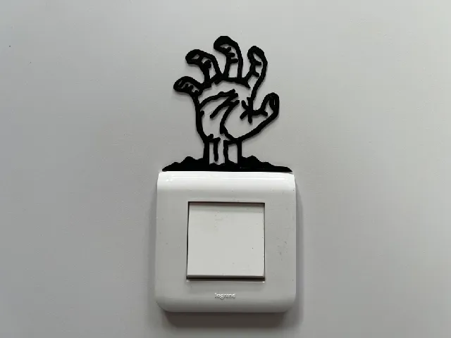 Wall Light Switch Decoration #18