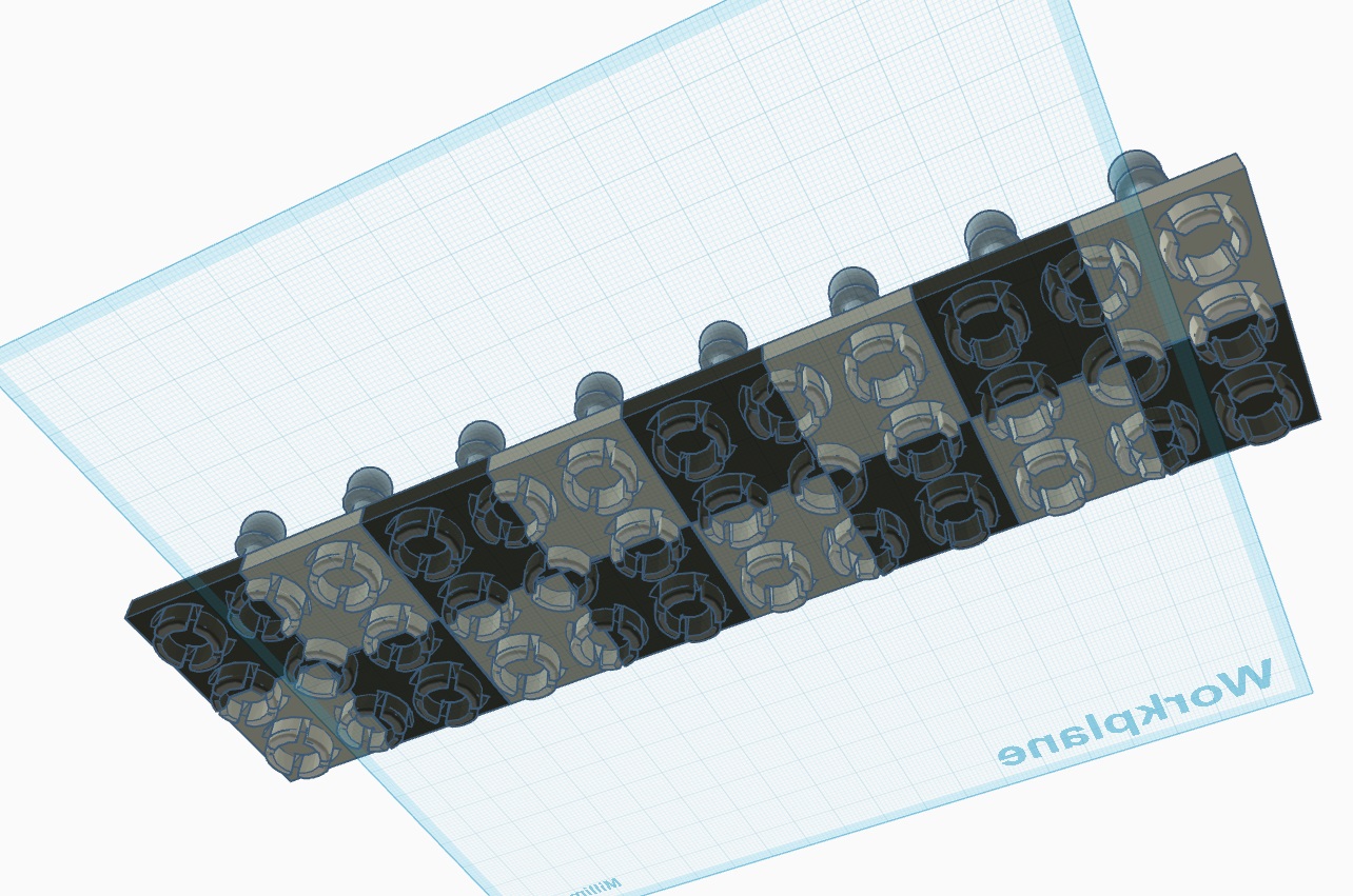 Qube vertical chess set — thumbnail 3