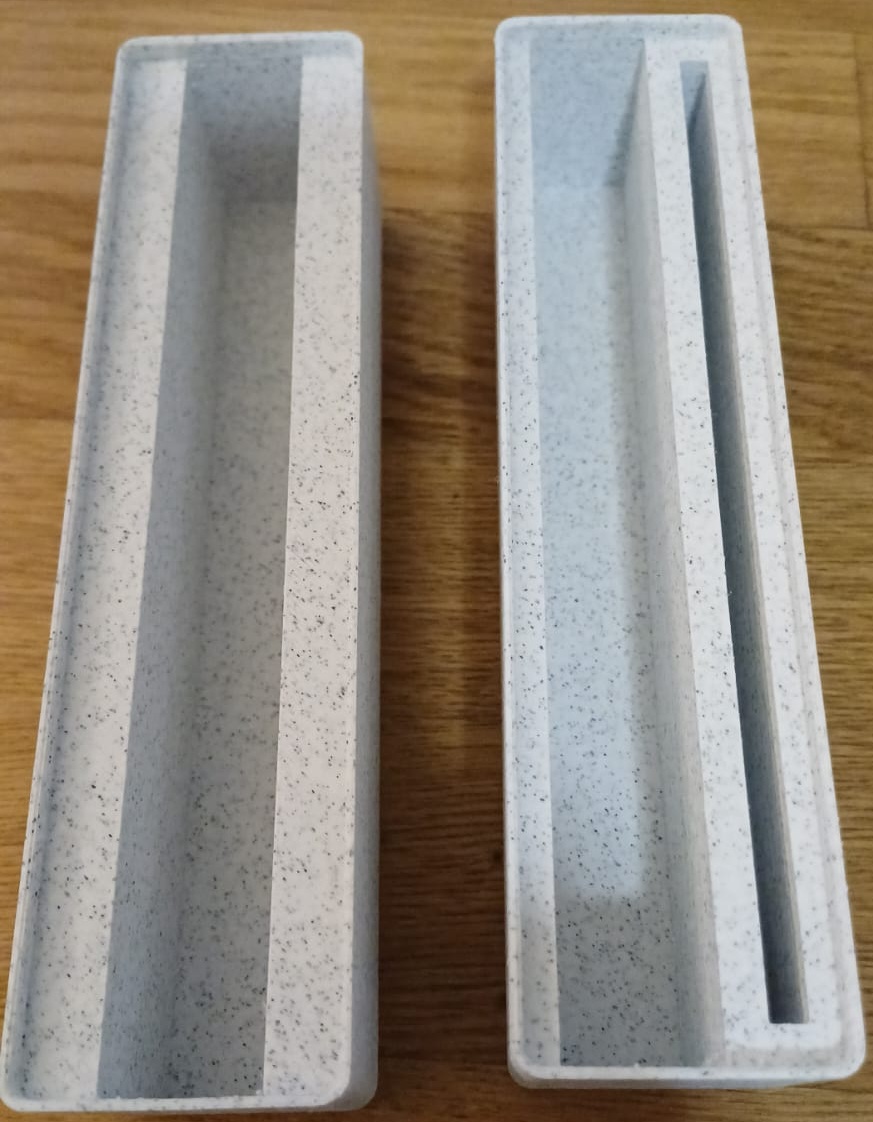 Gridfinity vertical holders for the Casio fx-991 calculator series
