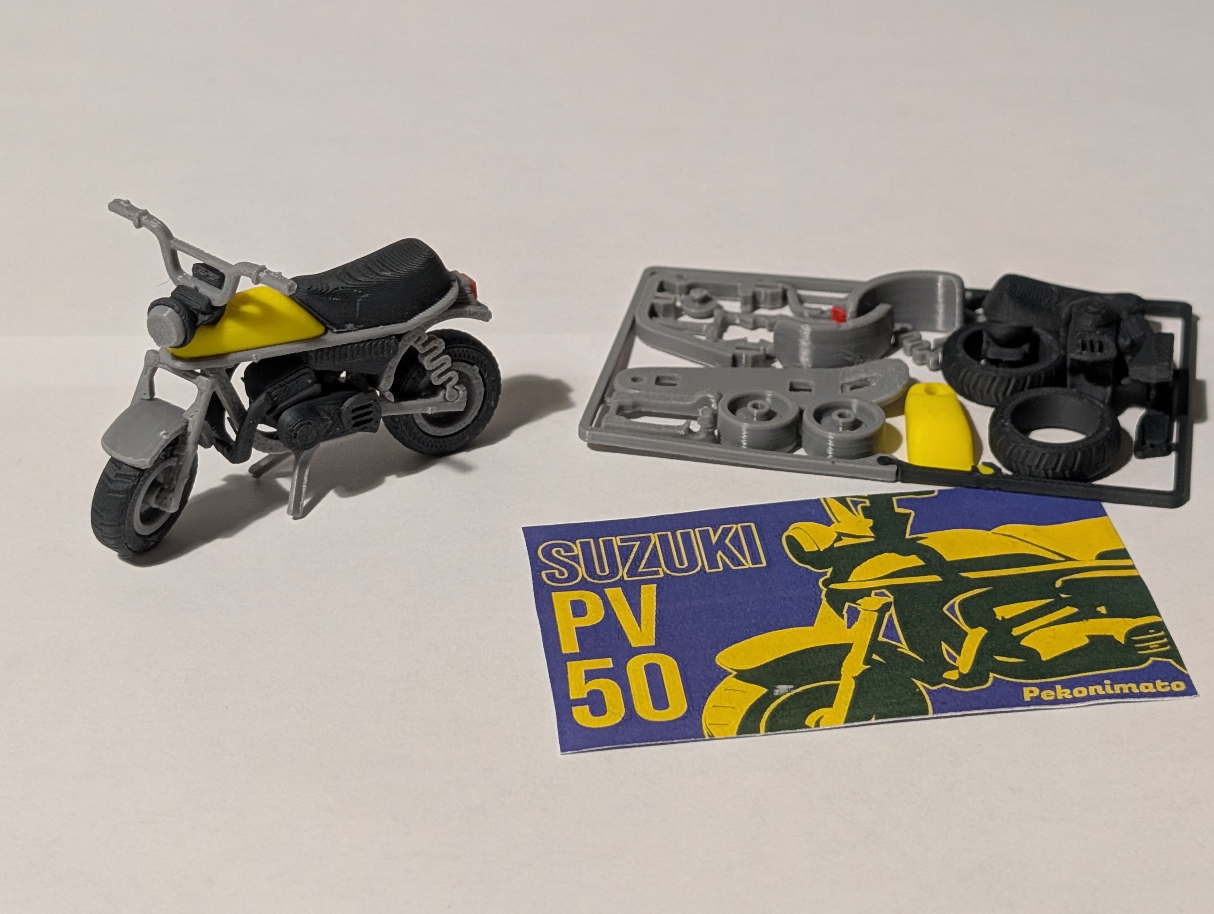 Suzuki PV50 kitcard