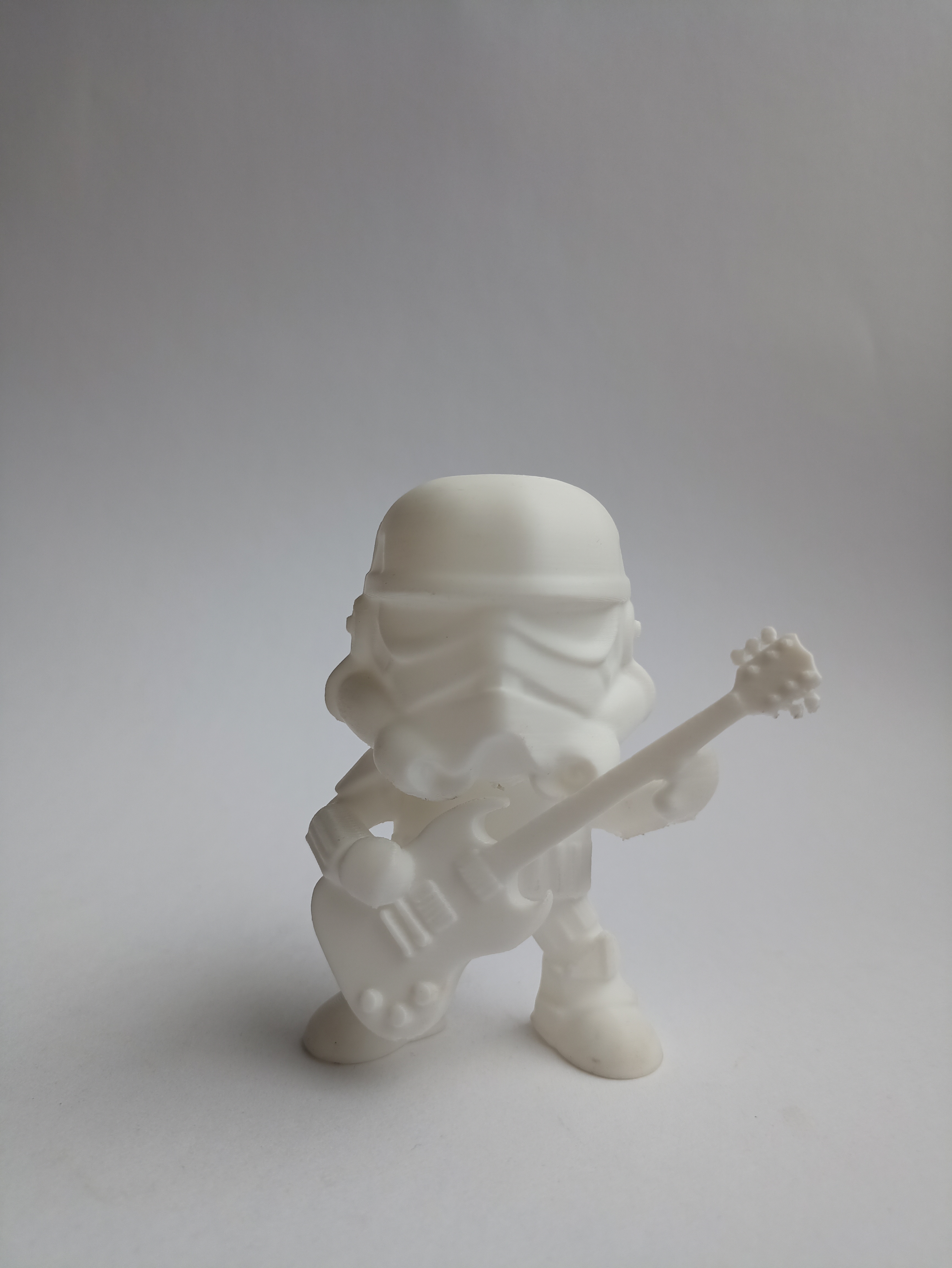 stormtrooper guitar player. 3D model