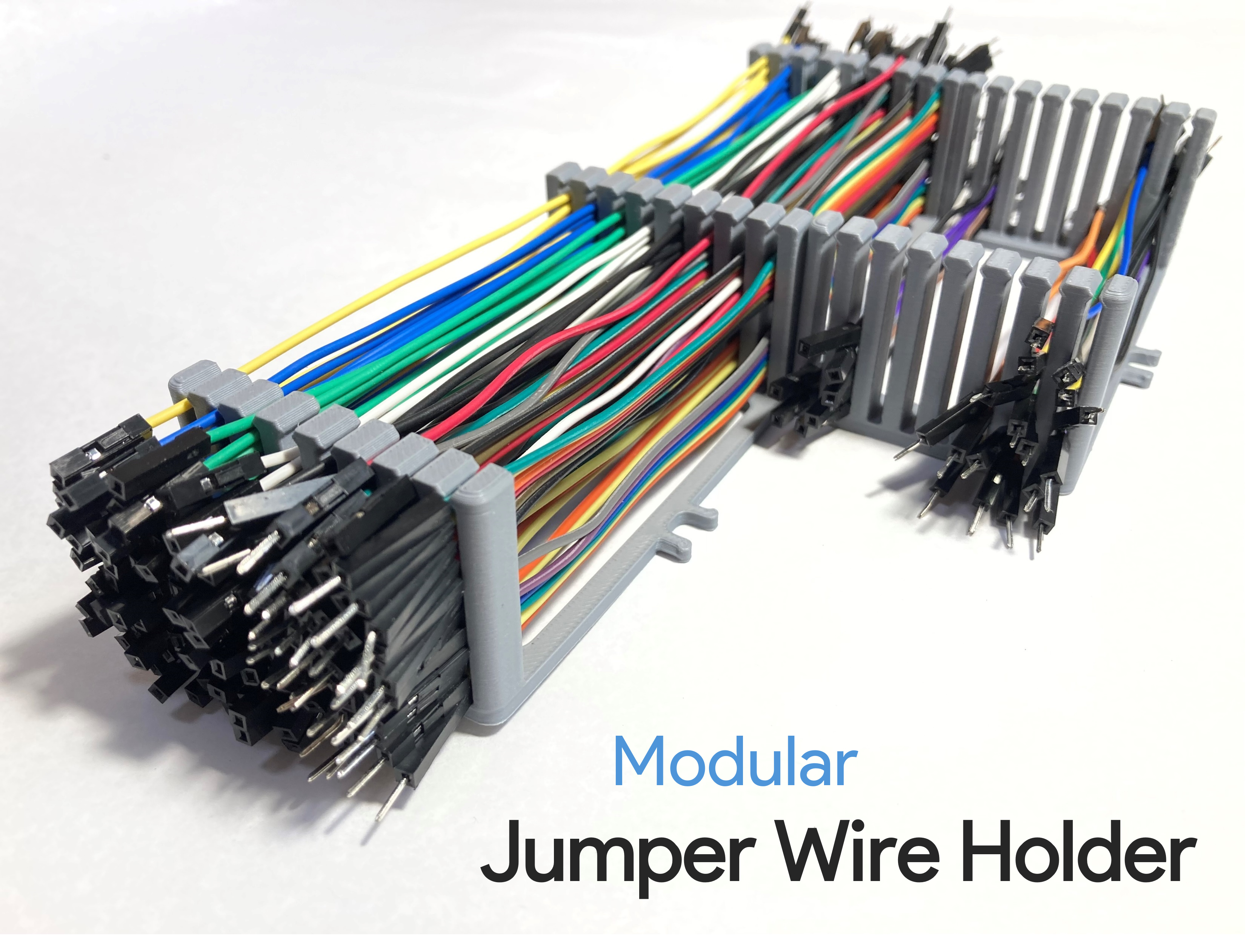 Modular Jumper Wire Organizers
