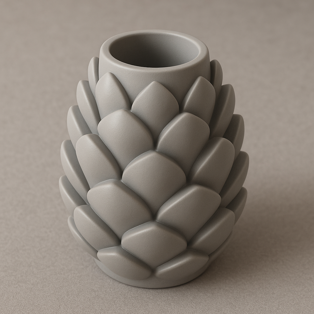 Pinecone Pen Holder
