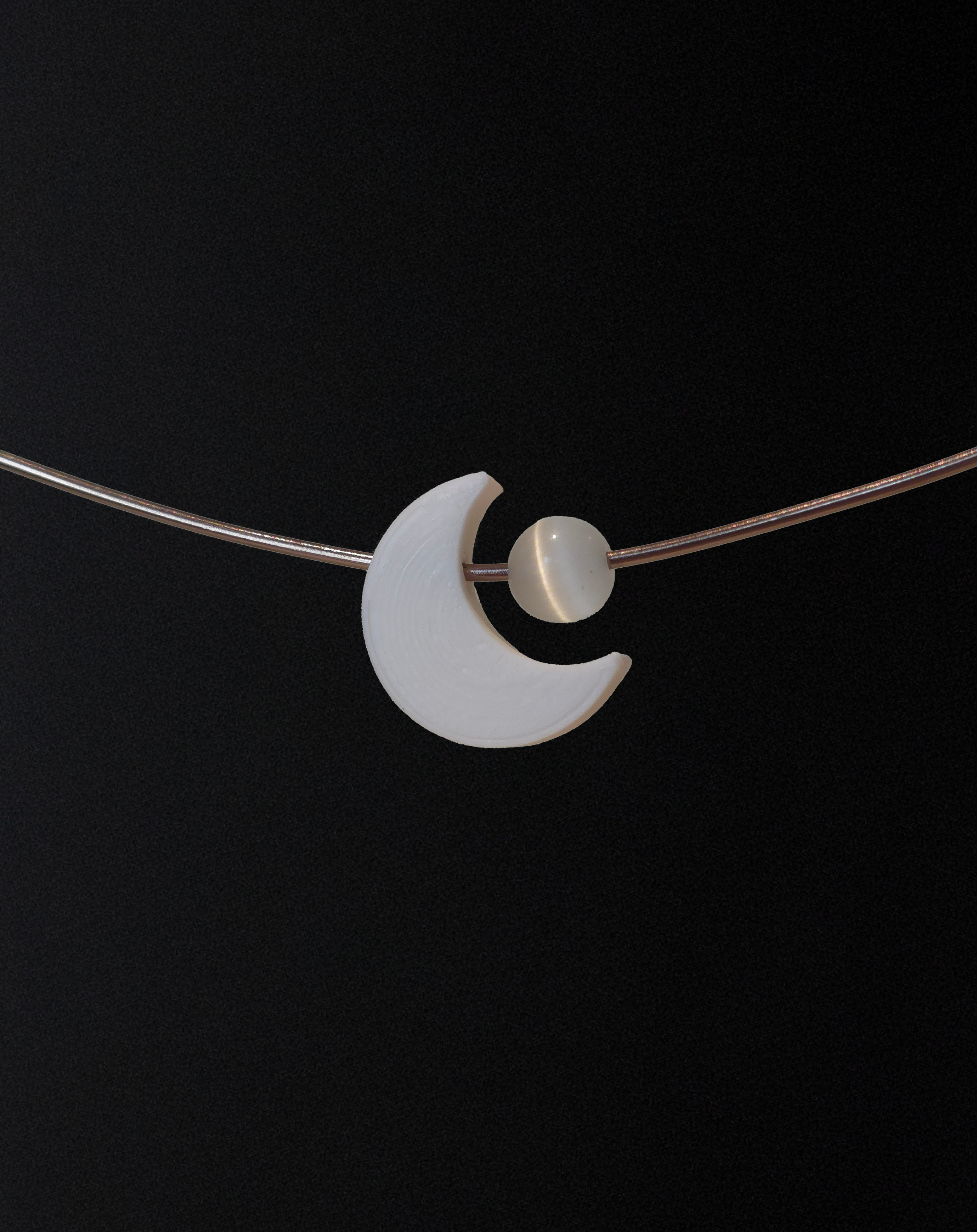 Crescent Moon Bead