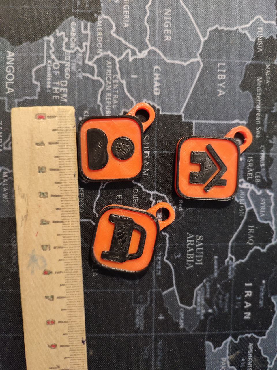 Keychain collection (9 pieces)