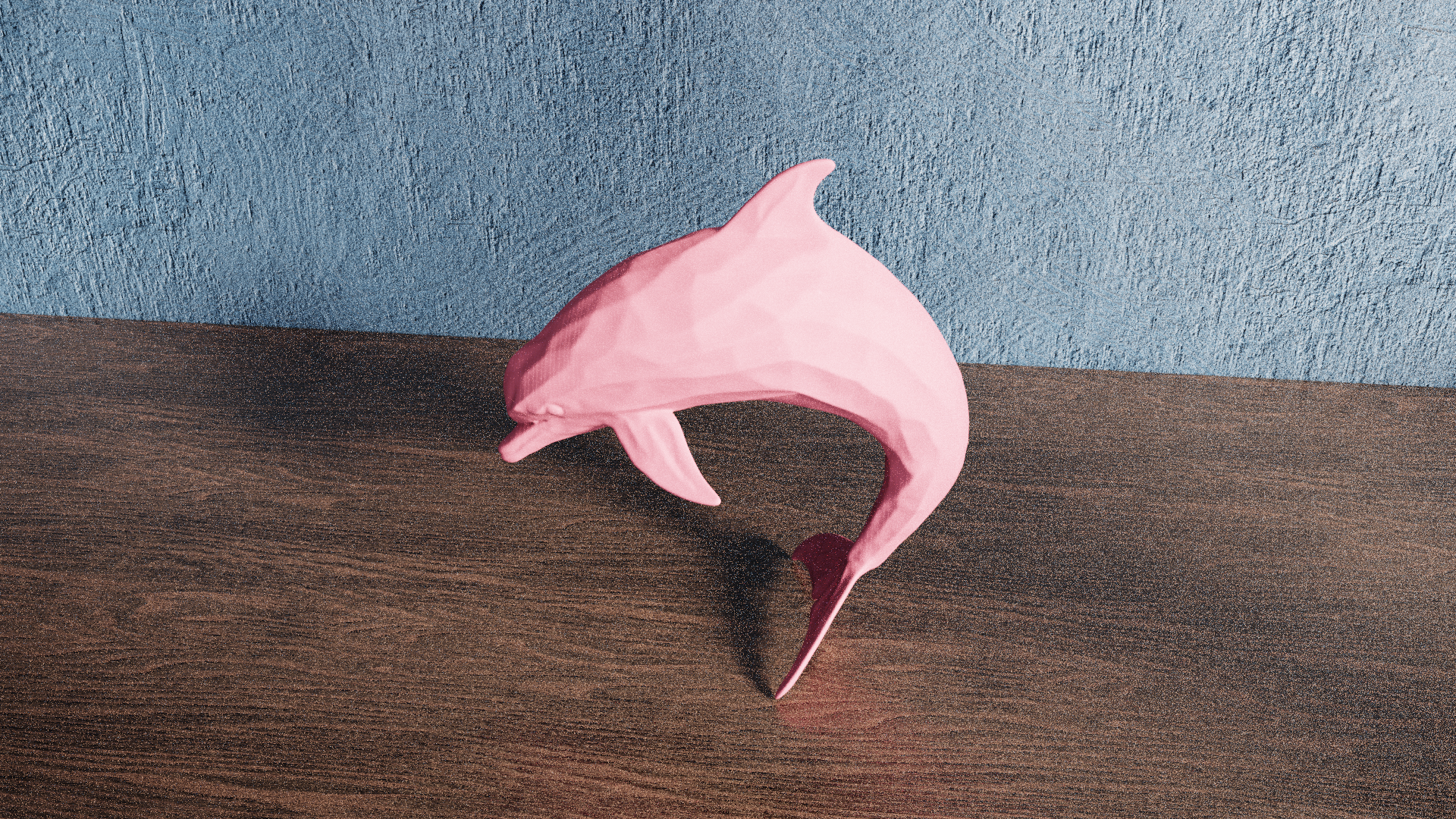 Miniatura 8 do modelo 3D Low Poly Dolphin