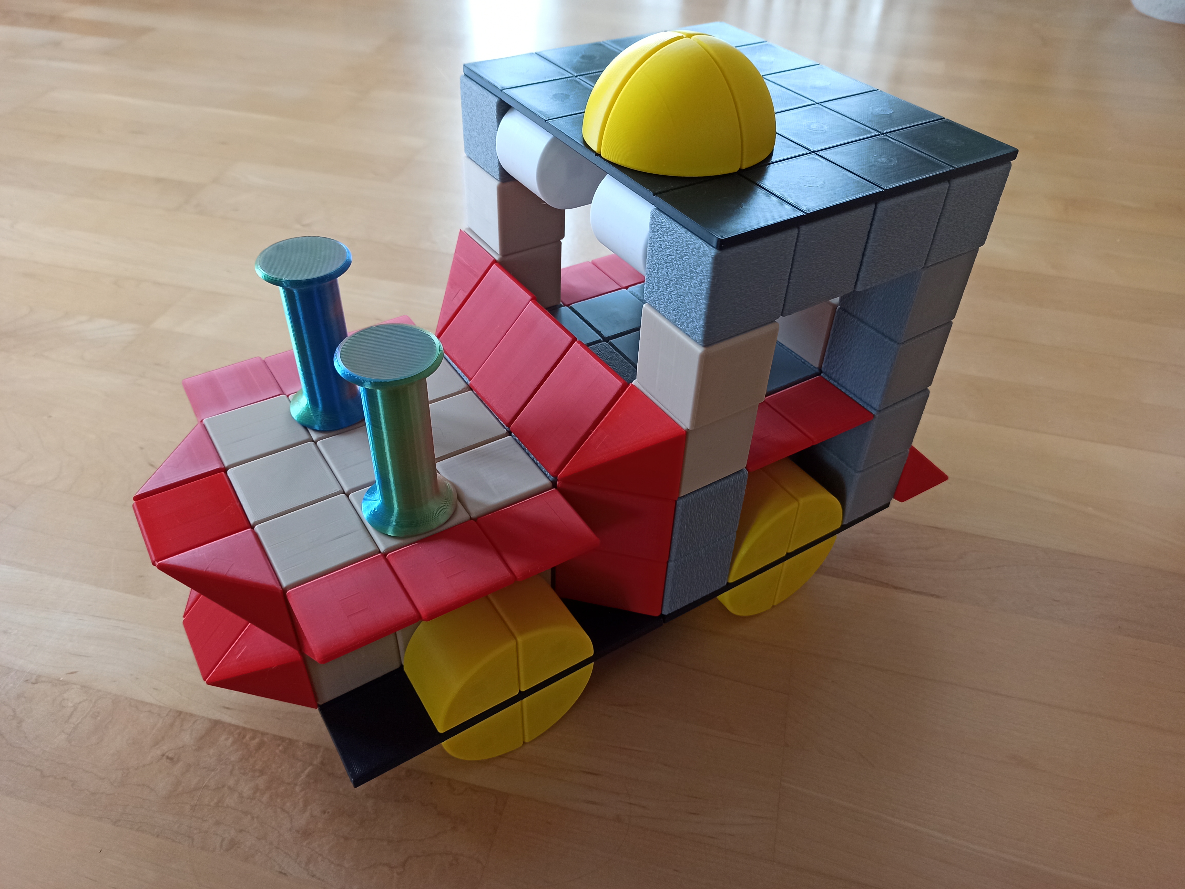 Magnetic Building Blocks
