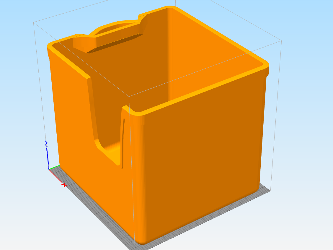 Custom Sized Cat Liter Box and reversed