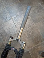 Fork crown race setter for 1 1/8" stearer fork.