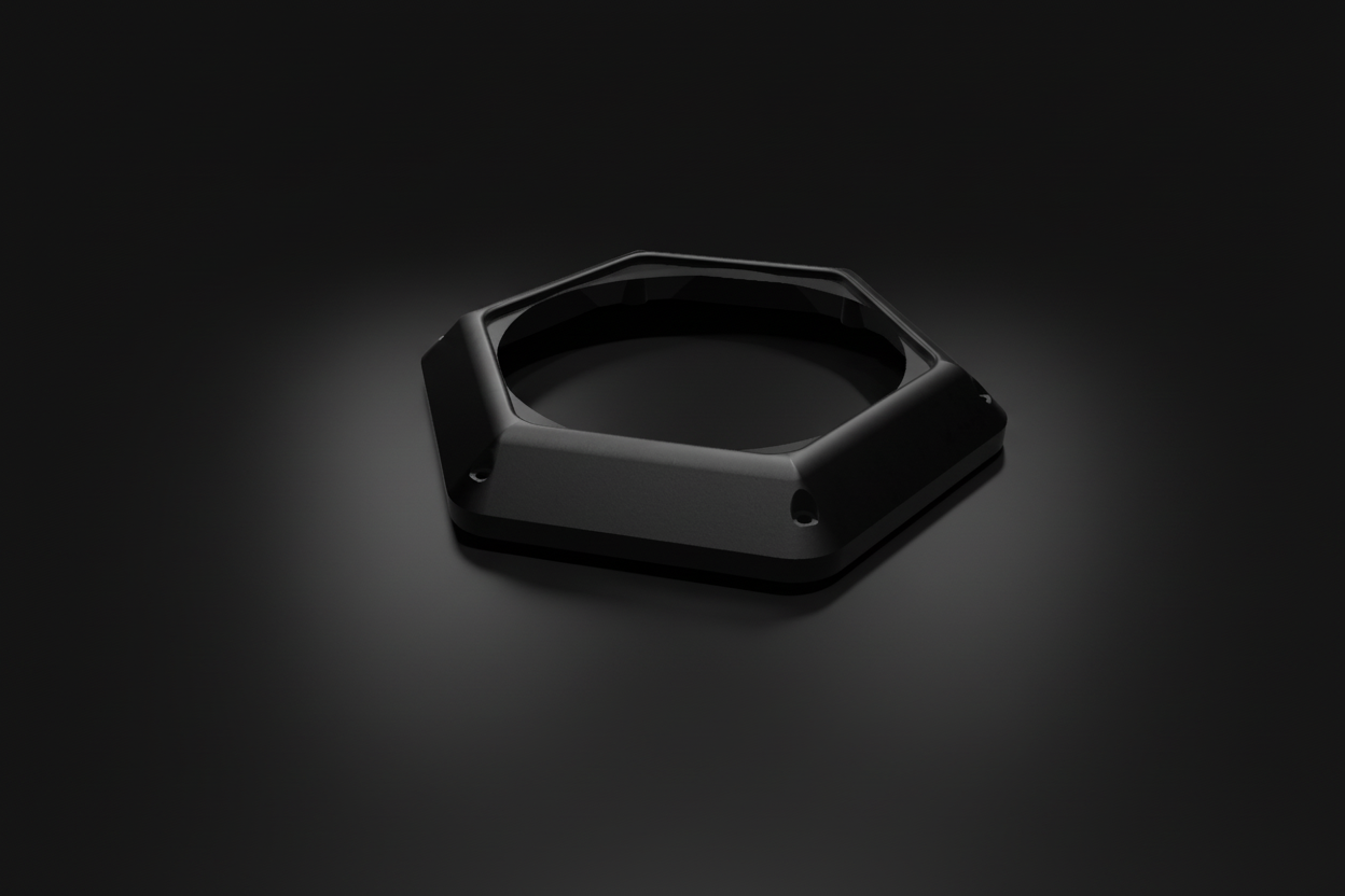 HEX Hoverboard DD Case - Increased printability — miniatura 3