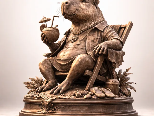 Statue of Leisure Capybara