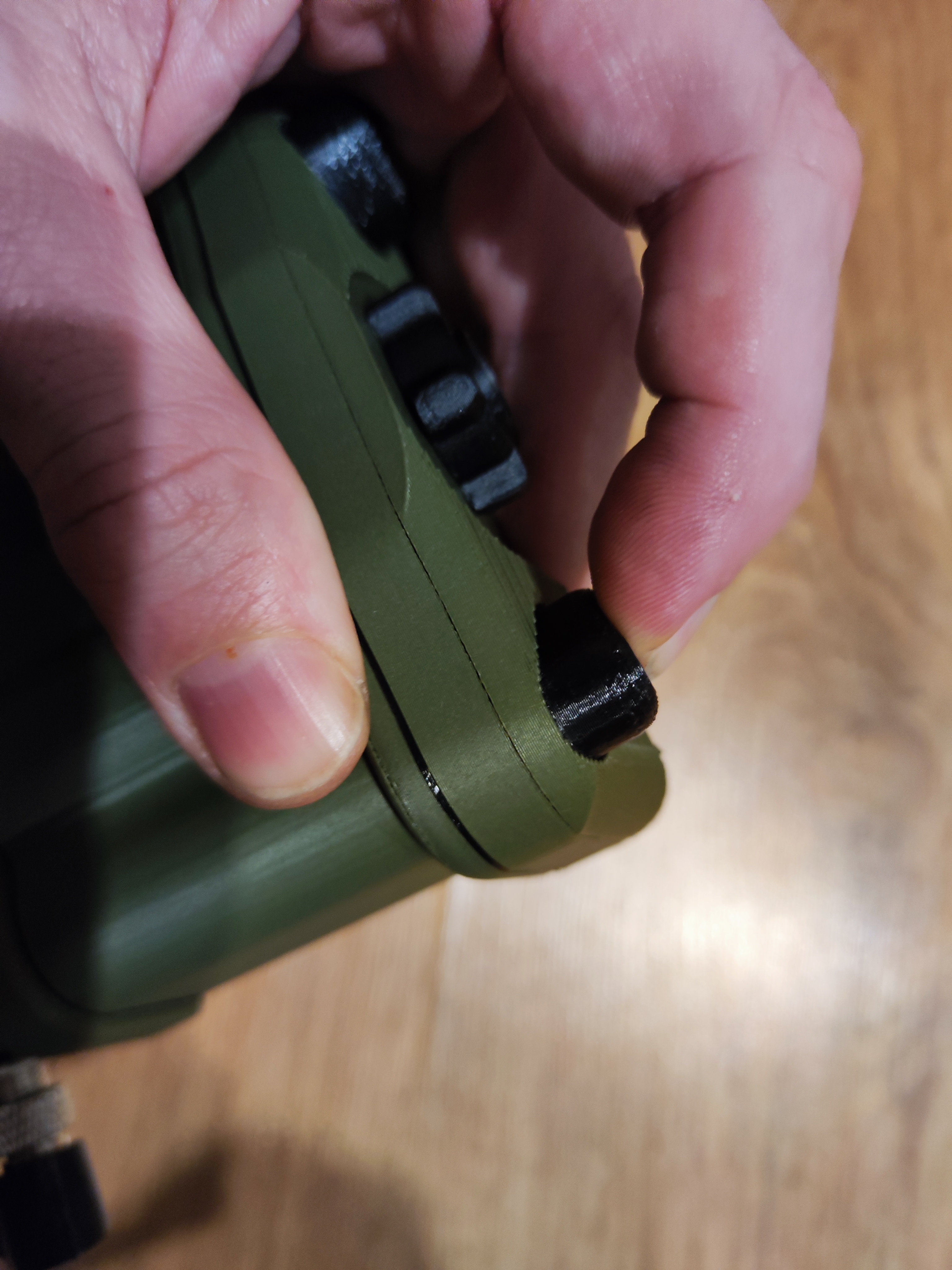 Helmet mounted battery pack vor PVS840 thermal binocular or others. — miniatura 8
