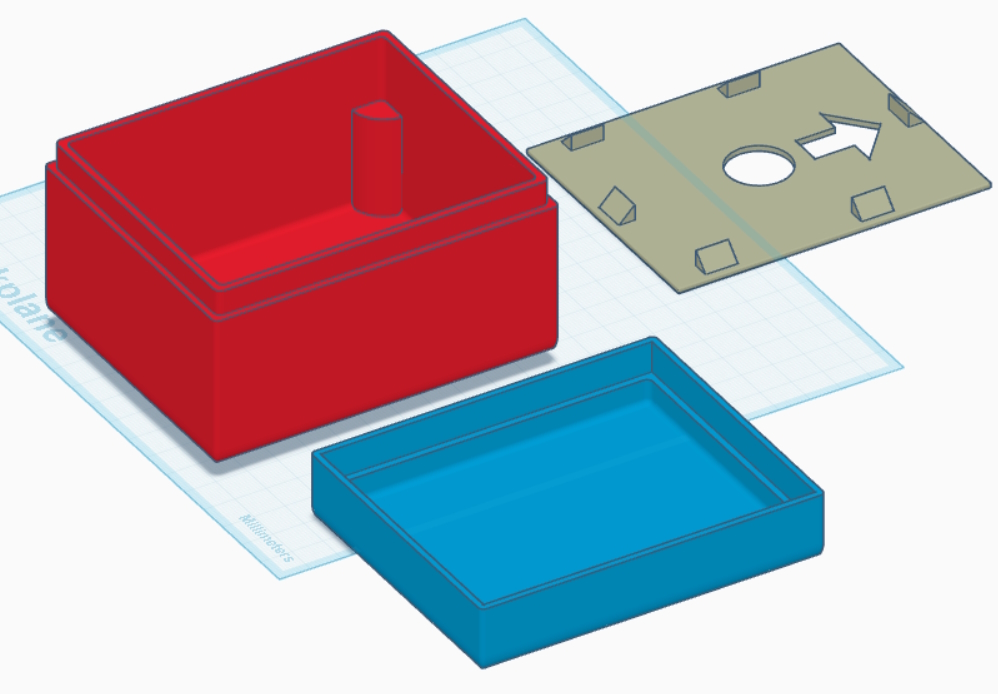 Miniatura 4 do modelo 3D Component Tester Storage Box