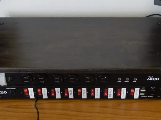 19in 2U Switch panel for desk