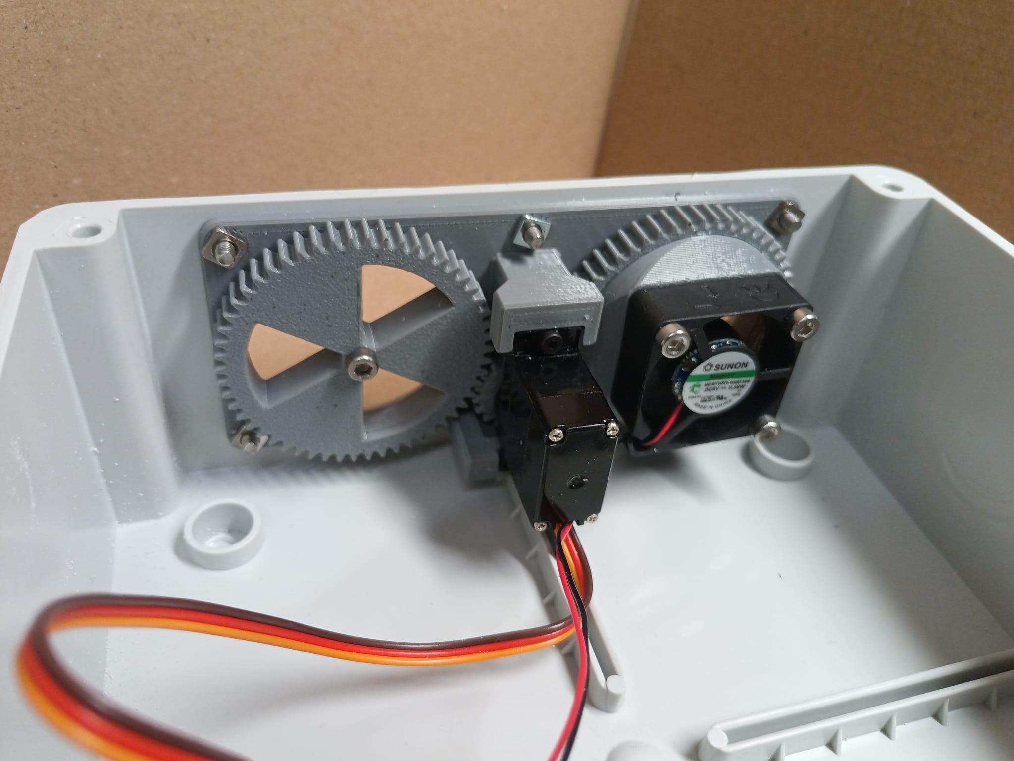 Servo ventilation shutter — miniatura 2