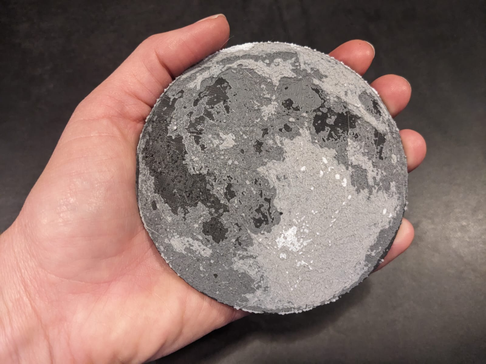 Miniatura 3 do modelo 3D Full Moon - HueForge