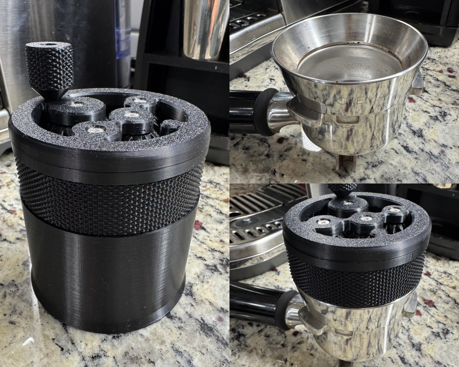 Knurled Direct Dosing Funnel Model 3D model thumbnail