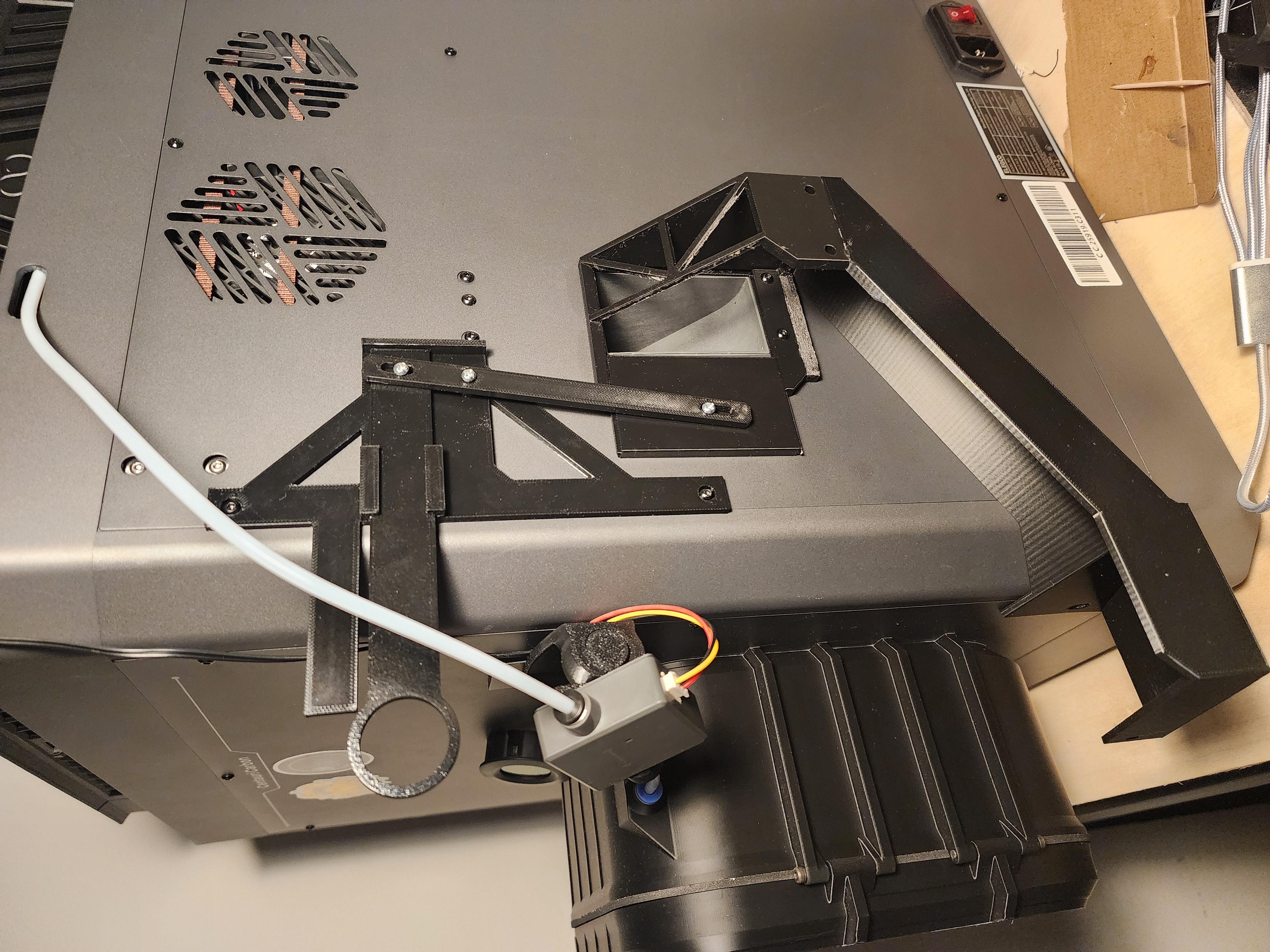 Controllable Poop Chute Door for Elegoo Centauri Carbon 1
