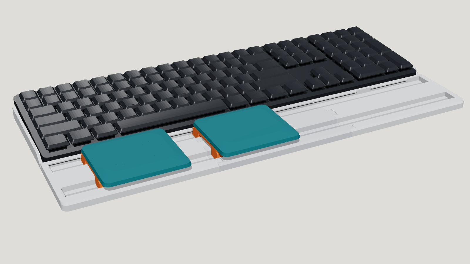 Key Hand Railing Logitech MX Glide Rail — STL Grátis | 3DFinder