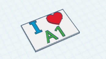 I Love Bambu Lab Printers Badge