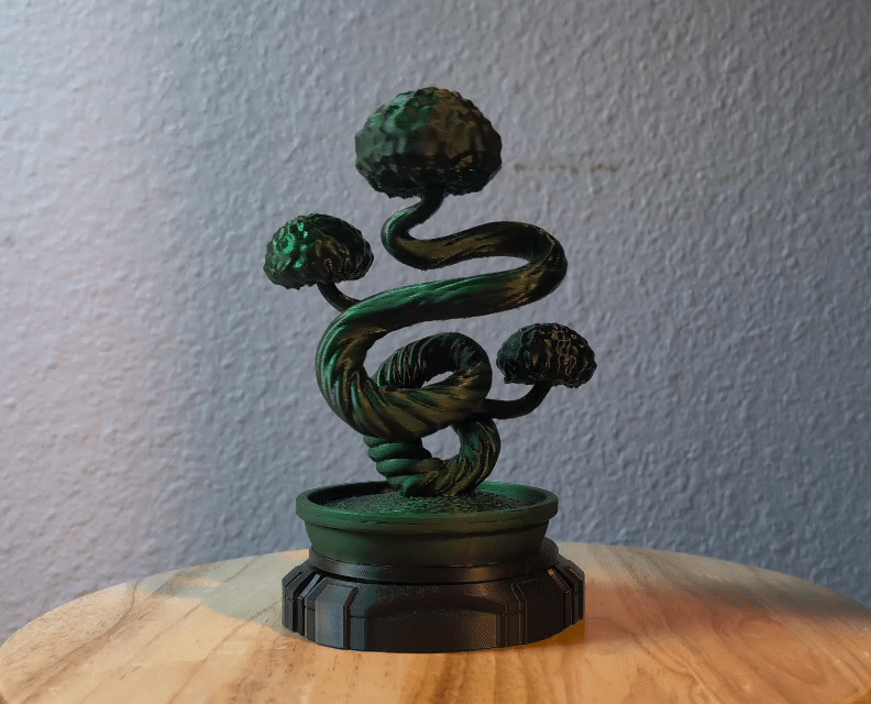 Twisted Spirit Bonsai Tree Decoration - NeoFantasy — thumbnail 3