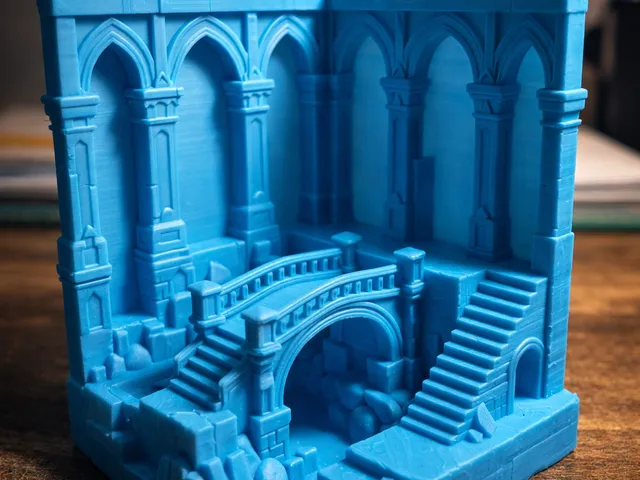 Diorama medieval Isometric