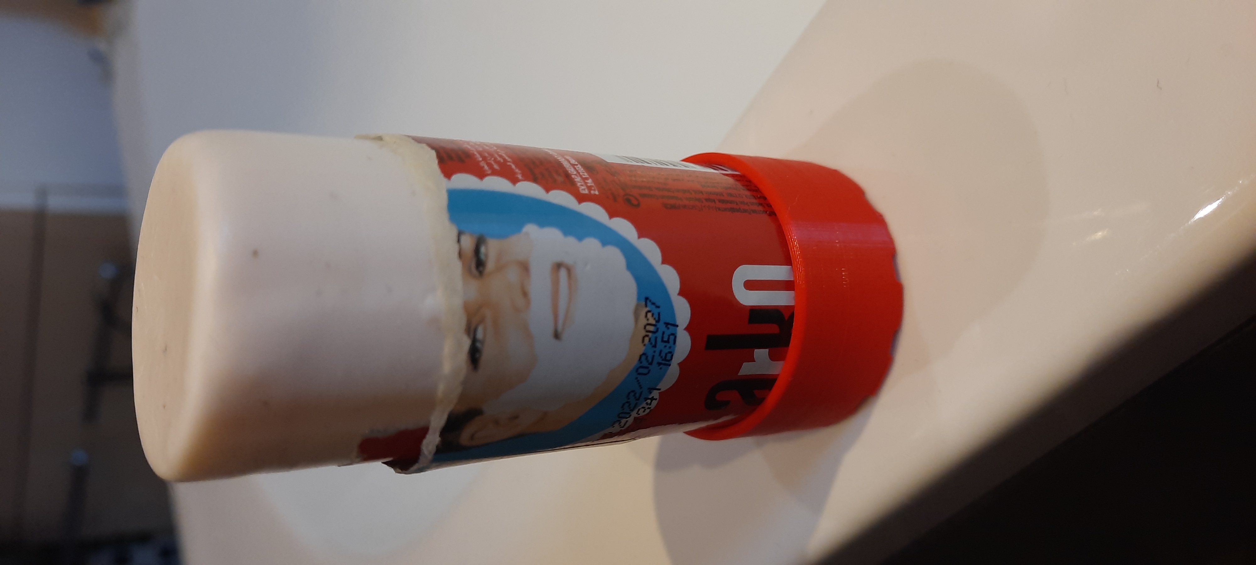 Shave soap stick foot