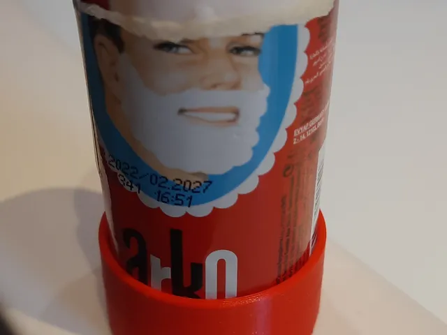 Shave soap stick foot