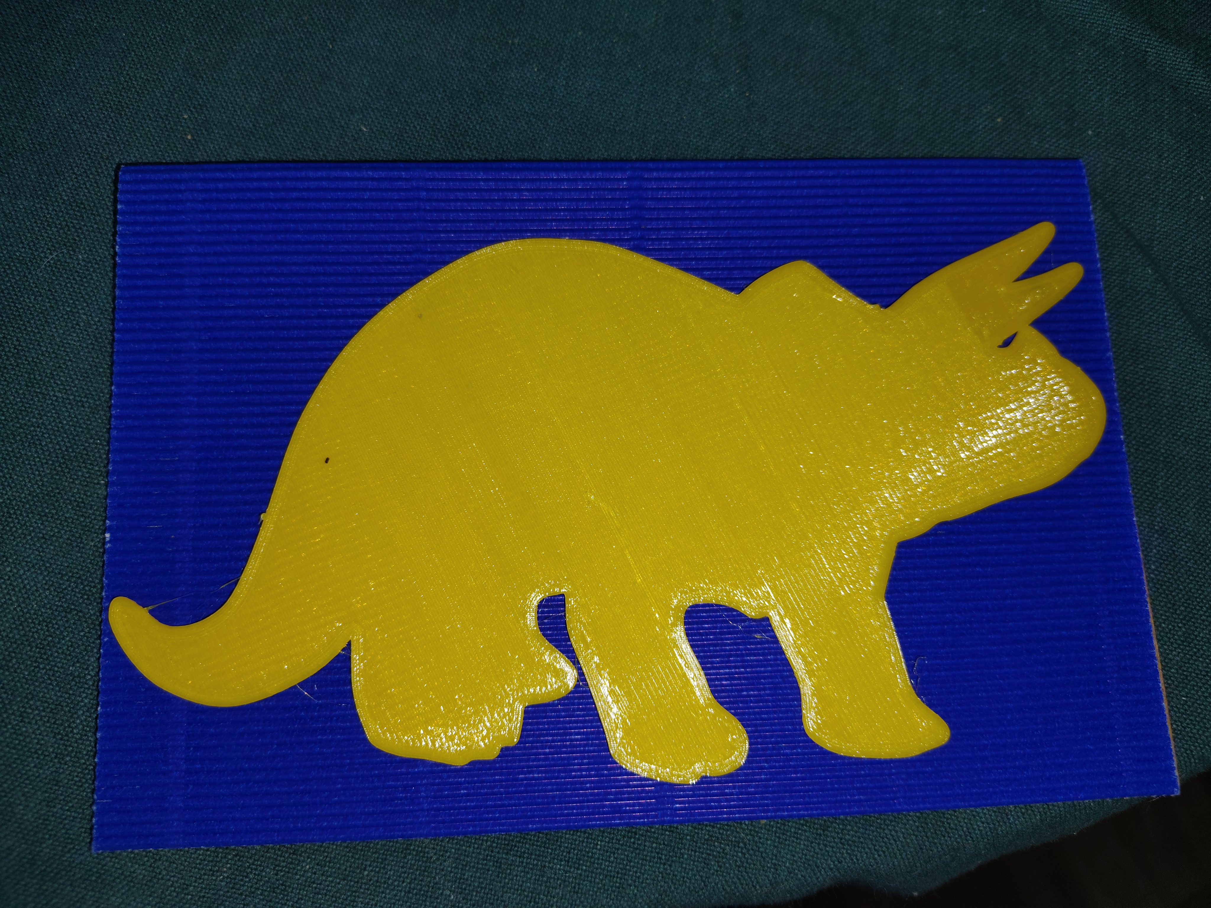 Dinosaur Outline Card Embelishment